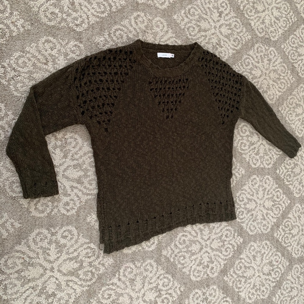 Lush knitted sweater